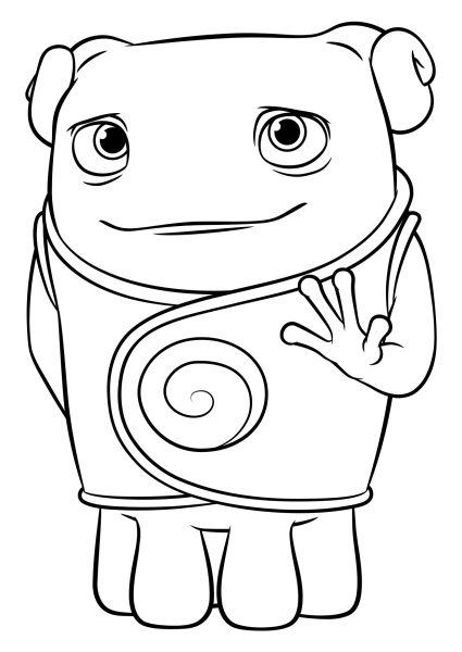 Раскраски дом мультфильм