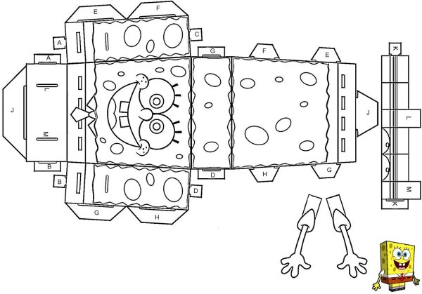 Объемные раскраски