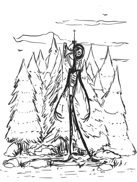 Серено головый раскраска