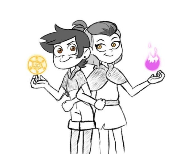 Эмити Блайт и Луз Носеда Совиный дом