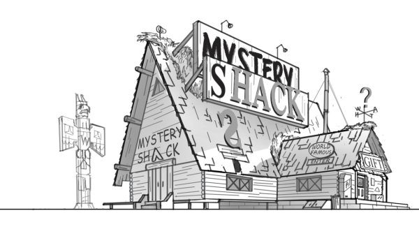 Хижина чудес чертеж