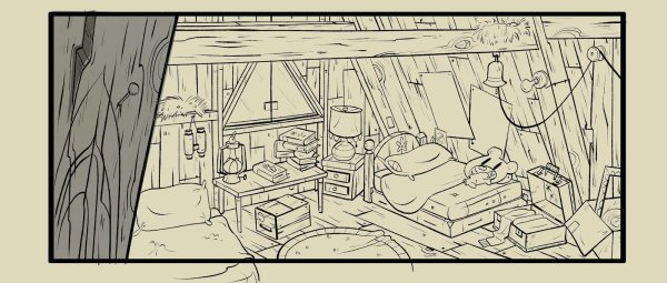 Комната Диппера и Мейбл