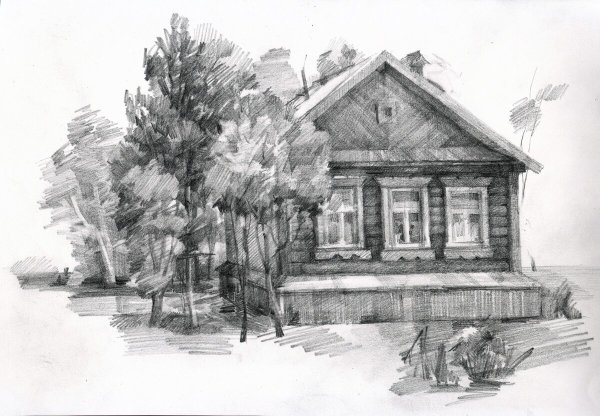 Рисунок жильцов старого дома