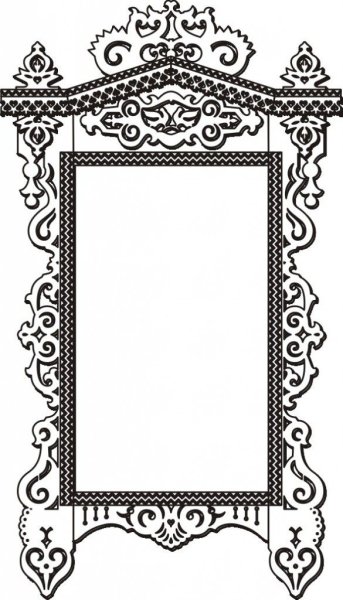 Эскиз наличника