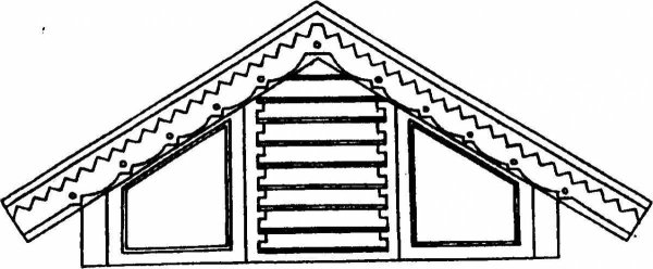 Крыша рисунок