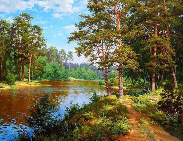 Художник пейзажист Басов Сергей