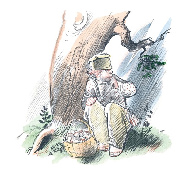 Толстой л. н. «как меня в лесу застала гроза».