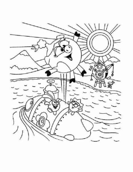 Домик пина раскраска