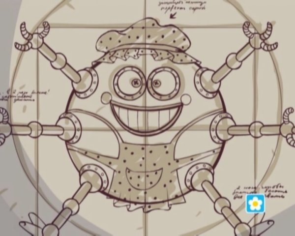 Смешарики железная няня схема