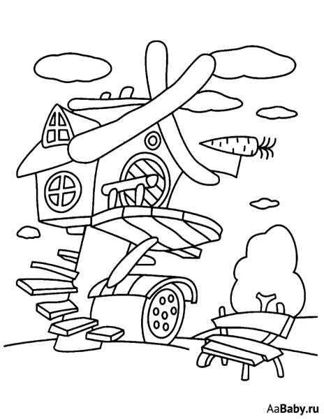 Дом Кроша из смешариков