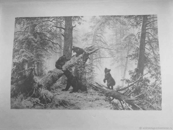 Иван Шишкин утро в Сосновом лесу