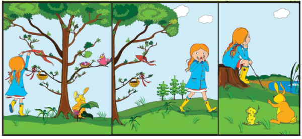 Опасность заблудиться в лесу