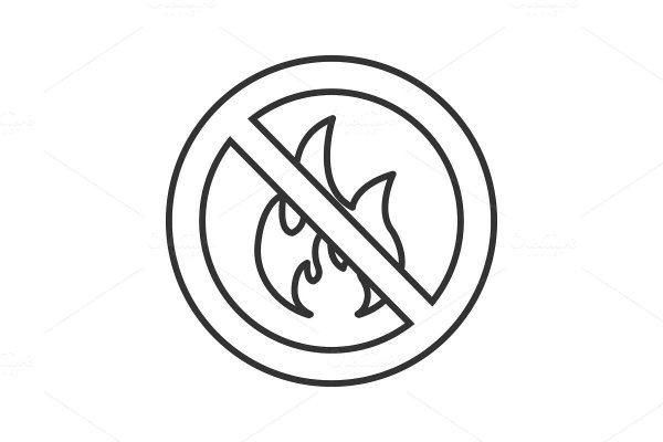 Раскраски знаки пожарной безопасности для детей