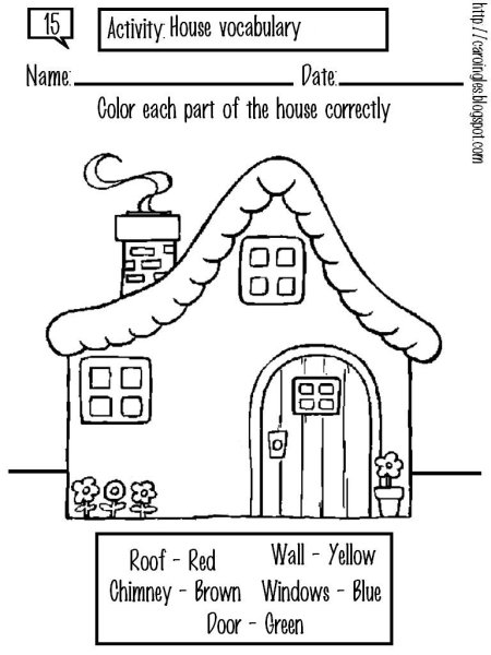 House задания для детей английский