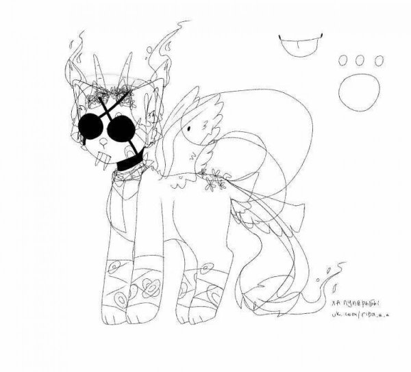 Раскраски адопт ми