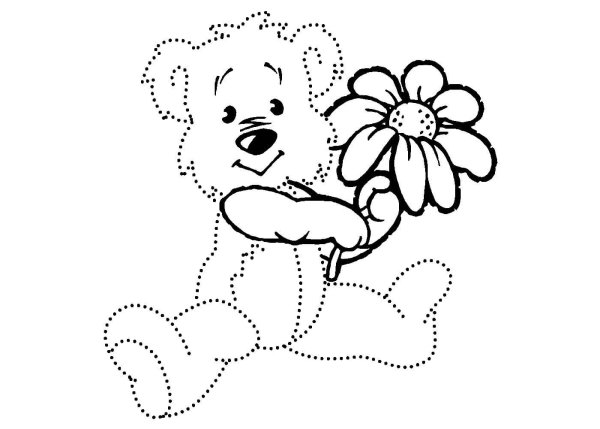 Рисование по точкам картинки для детей