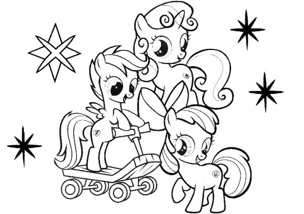 Игры раскраски пони