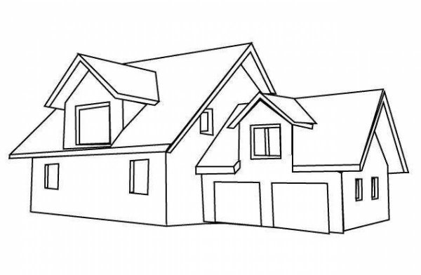 Дом для срисовки