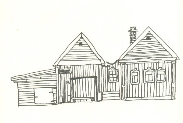 Раскраска русская изба для 5 класса