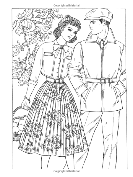 Раскраски для взрослых пара