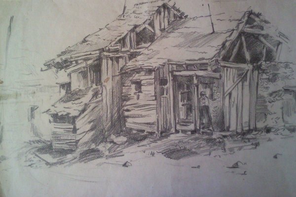 Зарисовки старых домов