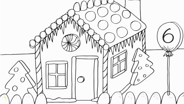 Раскраска. Домики