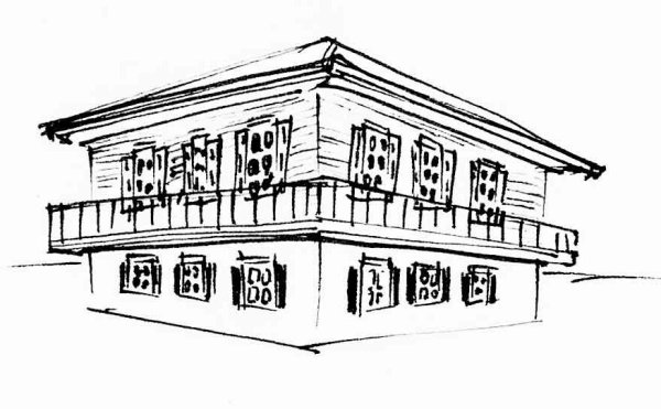 Курень донских Казаков раскраска