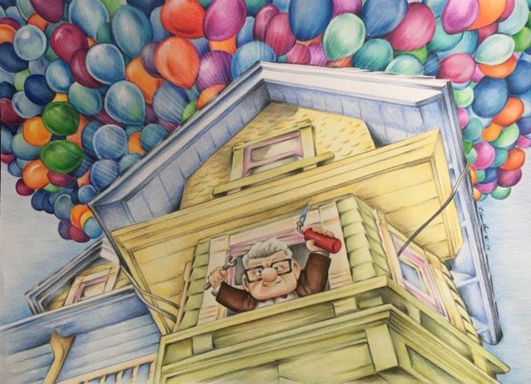 Мультик вверх дом