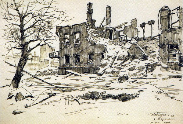 Богаткин Владимир Валерьянович художник Наброски