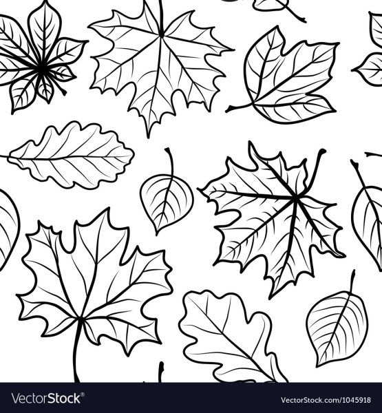 Листопад рисунок