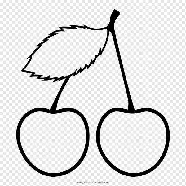 Вишня трафарет