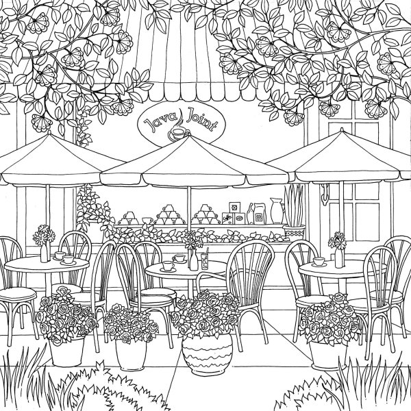 Раскраски антистресс огород