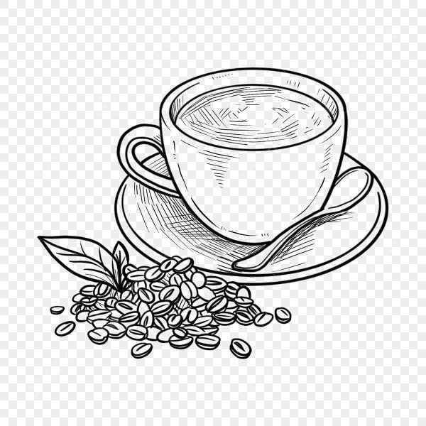 Кофе эскиз