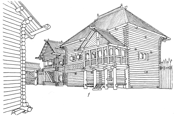 Хоромы древней Руси схема