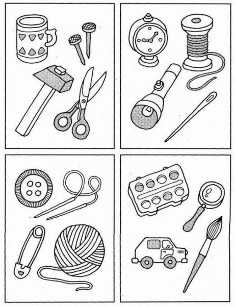 Инструменты задания для детей