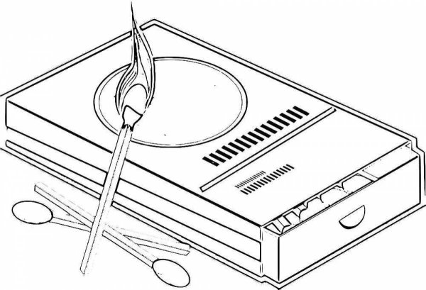 Опасные предметы раскраски для детей