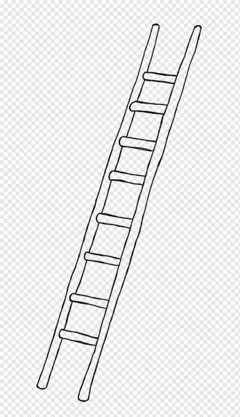 Лестница раскраска
