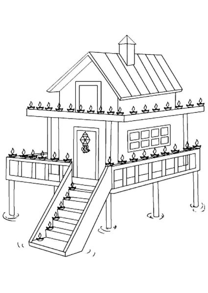 Дом для рисования