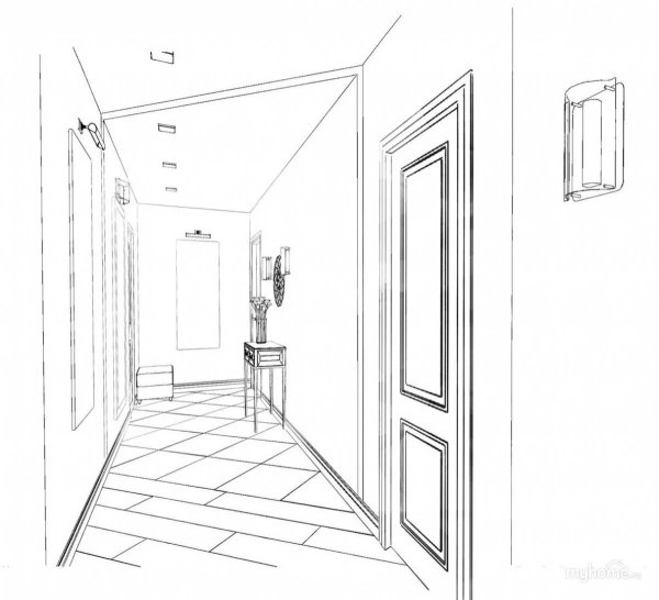 Коридор перспектива