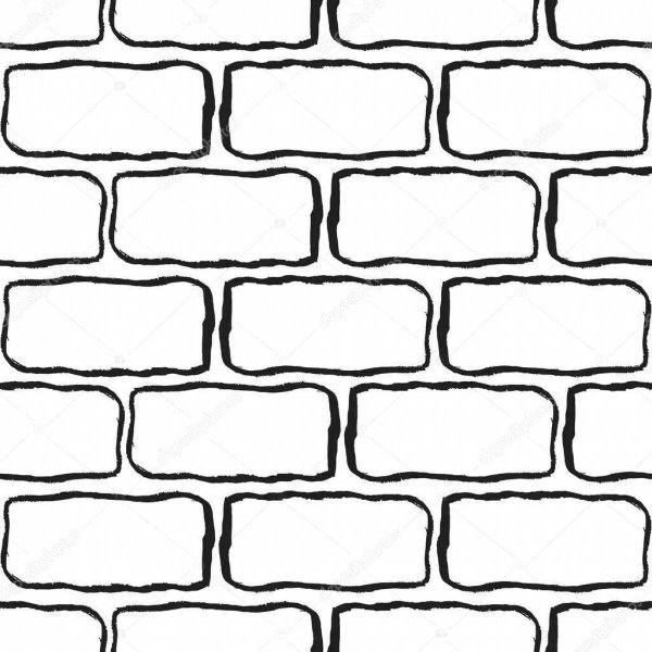 Трафарет для стен кирпич