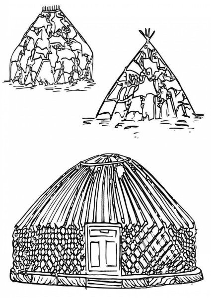 Юрта – жилище кочевых народов