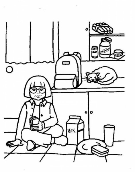 Домашние опасности раскраски для детей