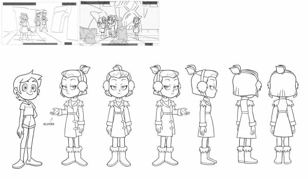 Эмити Совиный дом концепт арт