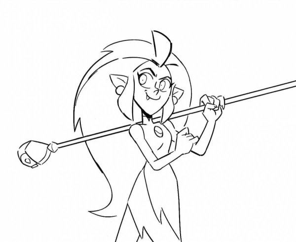 Совиный дом раскраска