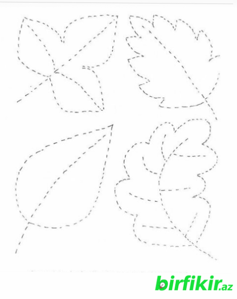 Листья по точкам