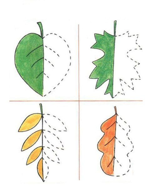 Деревья задания для детей