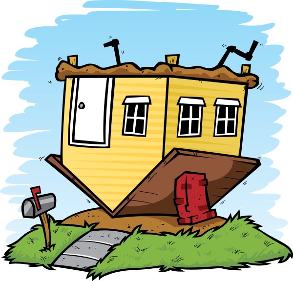 Веселый дом иллюстрация