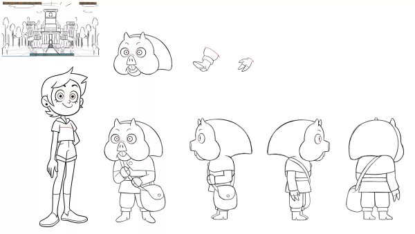 Совиный дом концепт арты