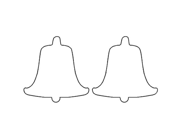 Трафарет "колокольчики"