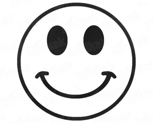 Раскраска милые смайлики